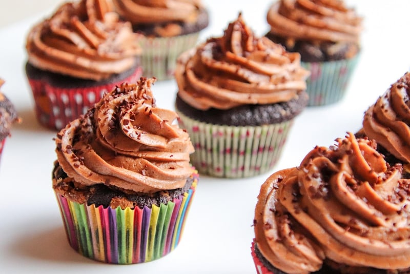 Milky Way Cupcakes